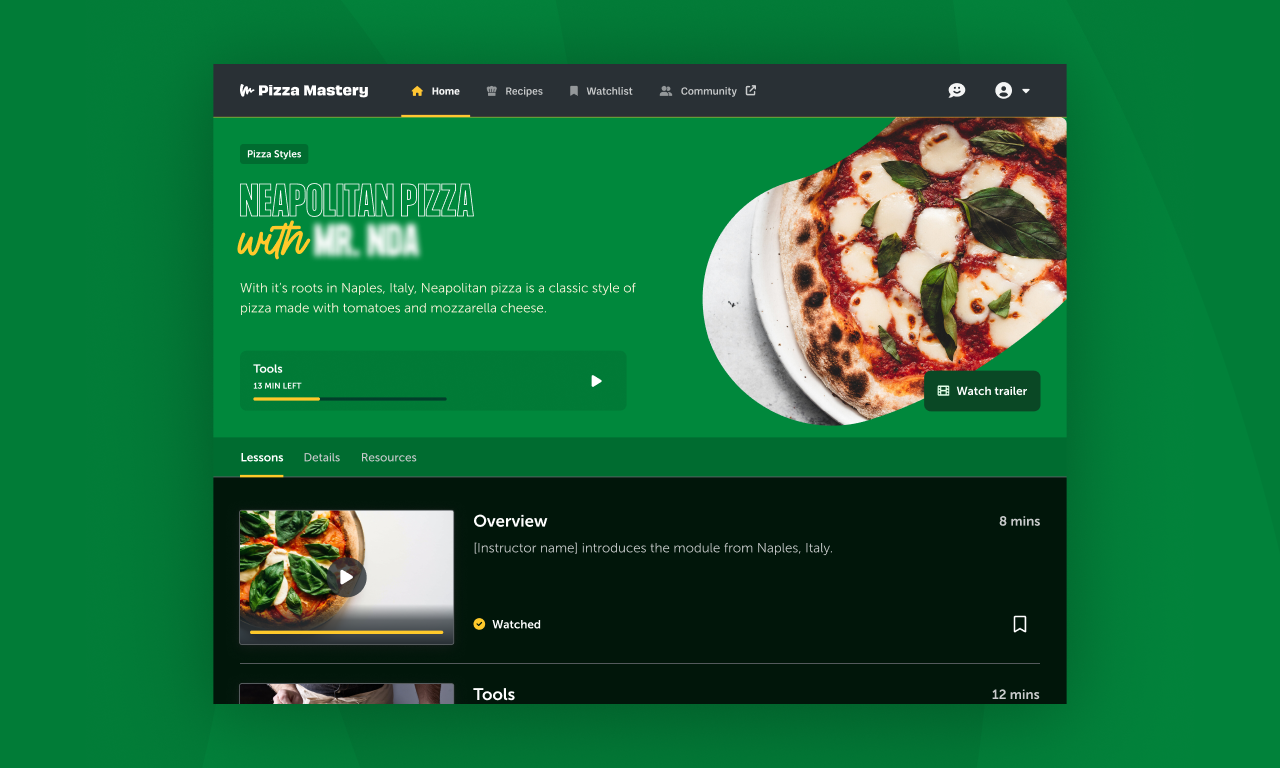 Example of brand concept